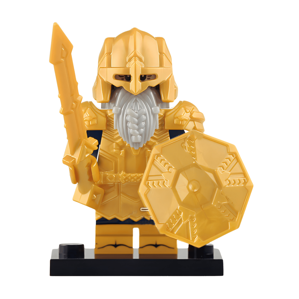 Lord the Rings Erebor Dwarves Block Figures Set 8pcs