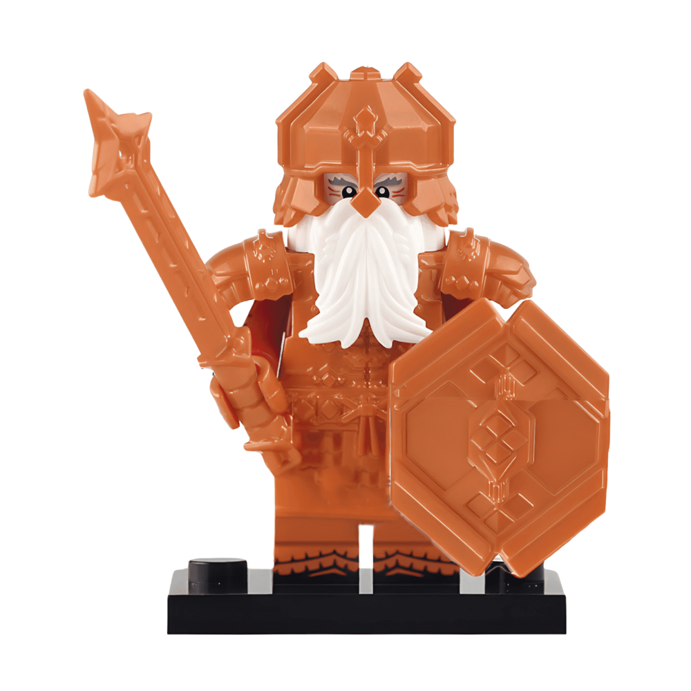 Lord the Rings Erebor Dwarves Block Figures Set 8pcs