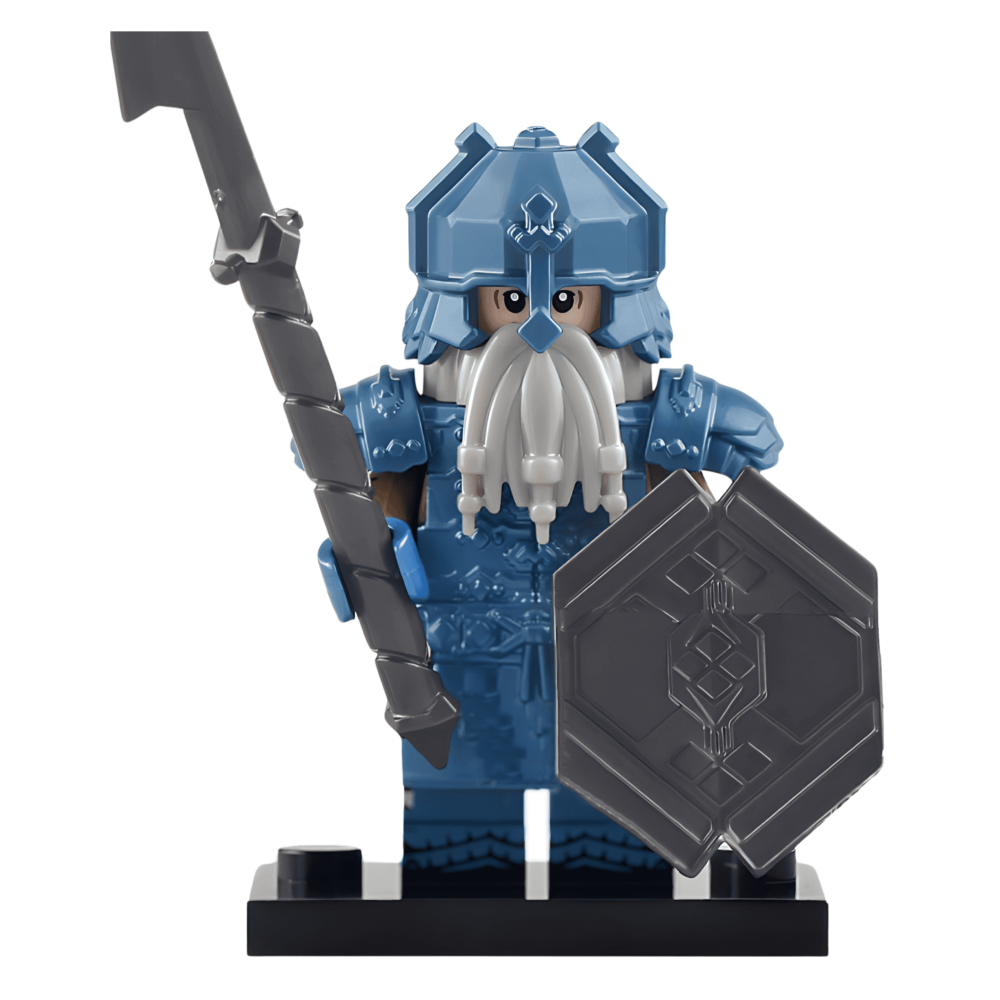 Lord the Rings Erebor Dwarves Block Figures Set 8pcs