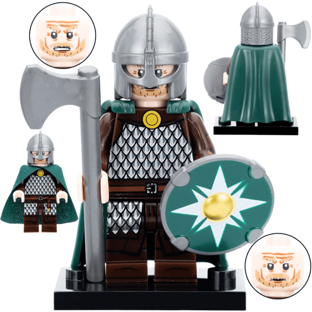 Lord of the Rings War Of The Rohirrim Block Figures Set