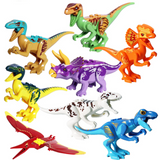 Jurassic World Dinosaur Block Figures