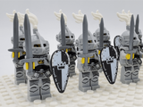 Black Crown Knights Style 1 Block Figures Set of 10pcs