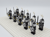 Black Eagle Knights Style 1 Block Figures Set of 10pcs