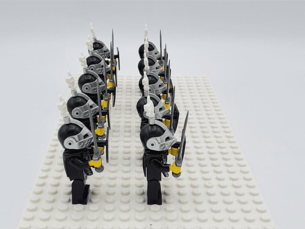 Black Eagle Knights Style 1 Block Figures Set of 10pcs