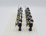 Black Eagle Knights Style 1 Block Figures Set of 10pcs
