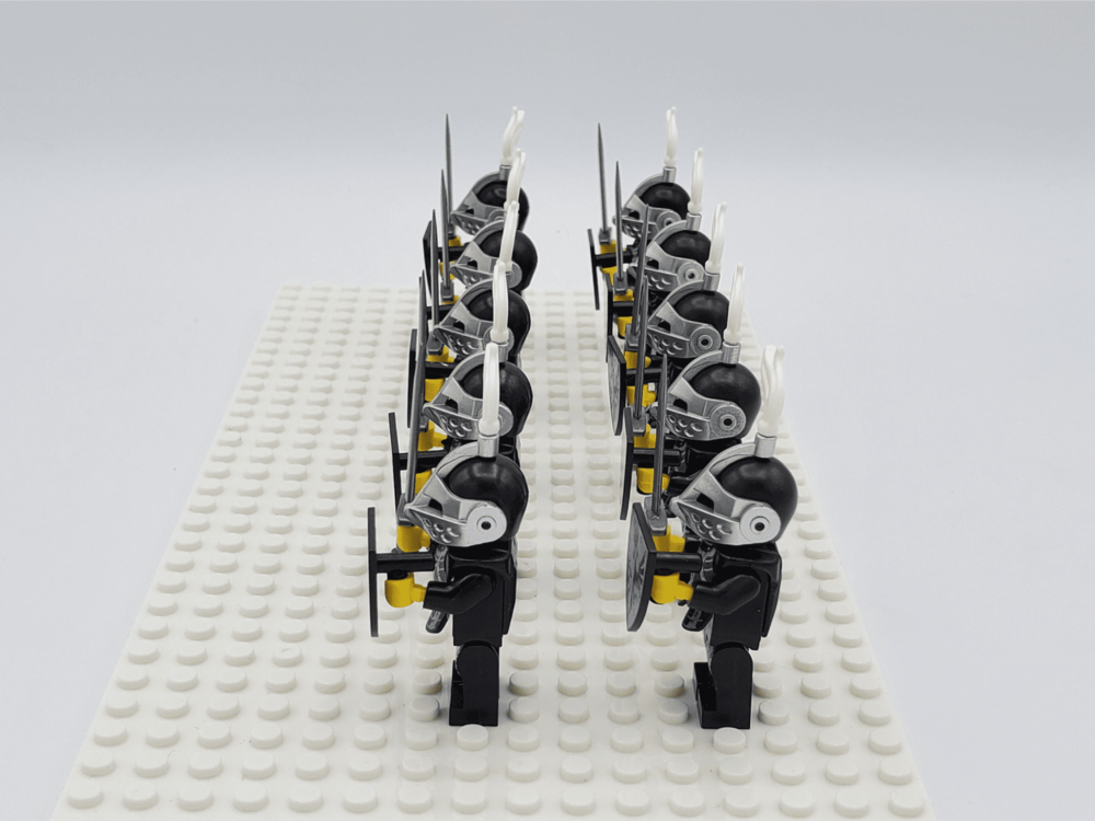 Black Eagle Knights Style 1 Block Figures Set of 10pcs