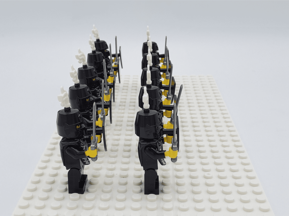 Black Eagle Knights Style 2 Block Figures Set of 10pcs