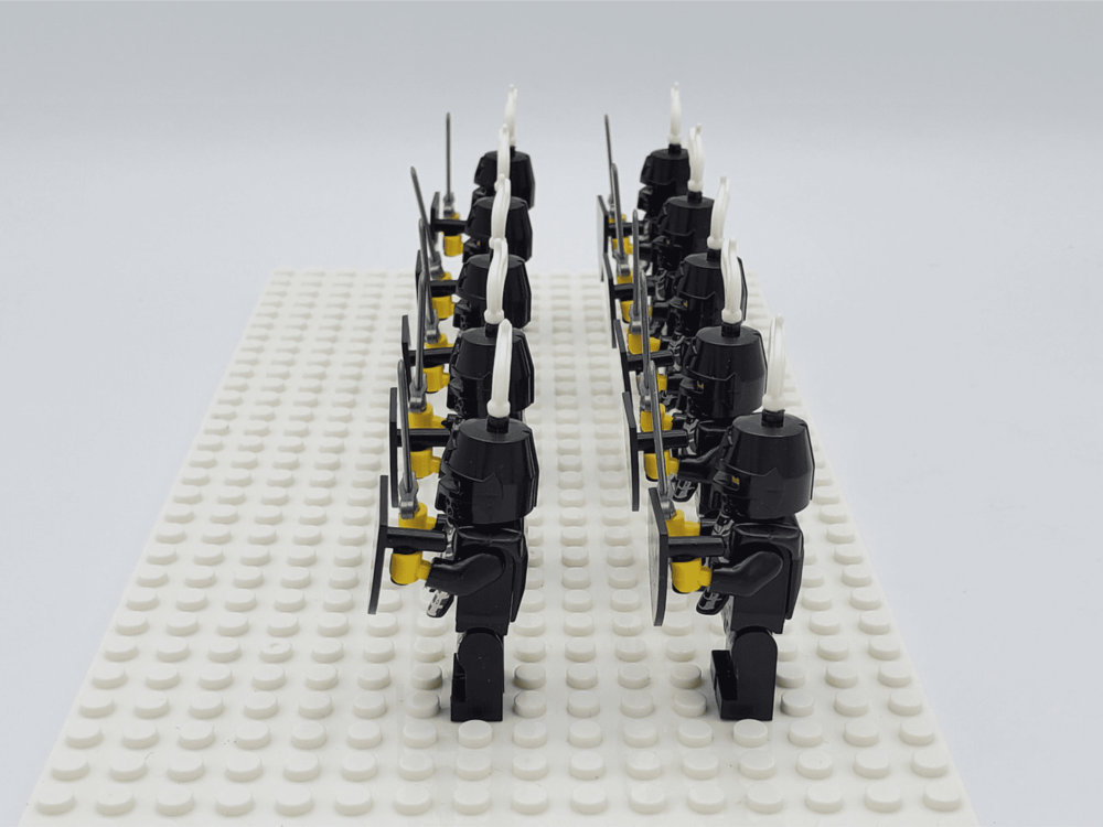 Black Eagle Knights Style 2 Block Figures Set of 10pcs