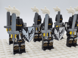 Black Eagle Knights Style 2 Block Figures Set of 10pcs