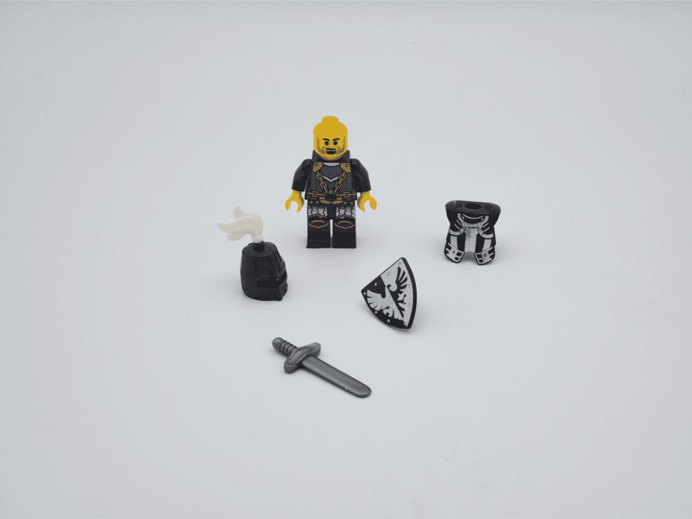 Black Eagle Knights Style 2 Block Figures Set of 10pcs