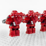 Blood Angels Space Marines Block Figures Set