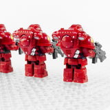 Blood Angels Space Marines Block Figures Set