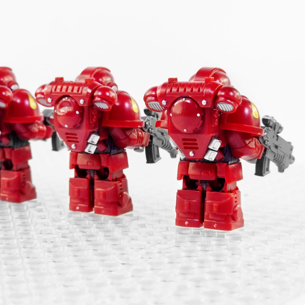 Blood Angels Space Marines Block Figures Set