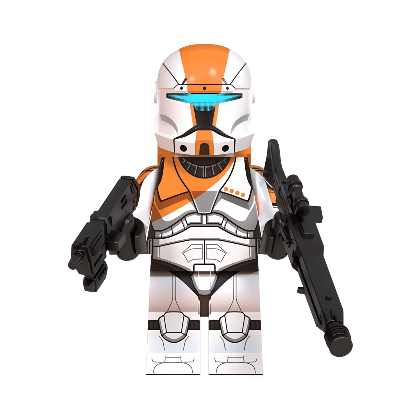 Space War Theme Clone Heroes Captains Leaders & Commanders Block Figures Megalist