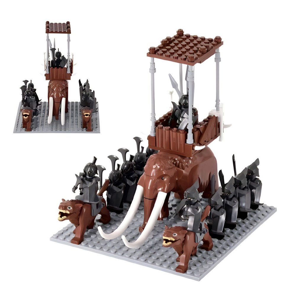 The Lord of the Rings Mumakil War Elephant Building Block Set