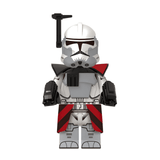 Space War Theme Clone Heroes Captains Leaders & Commanders Block Figures Megalist