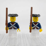 Continental Soldiers American Revolution Block Figures Set of 5pcs