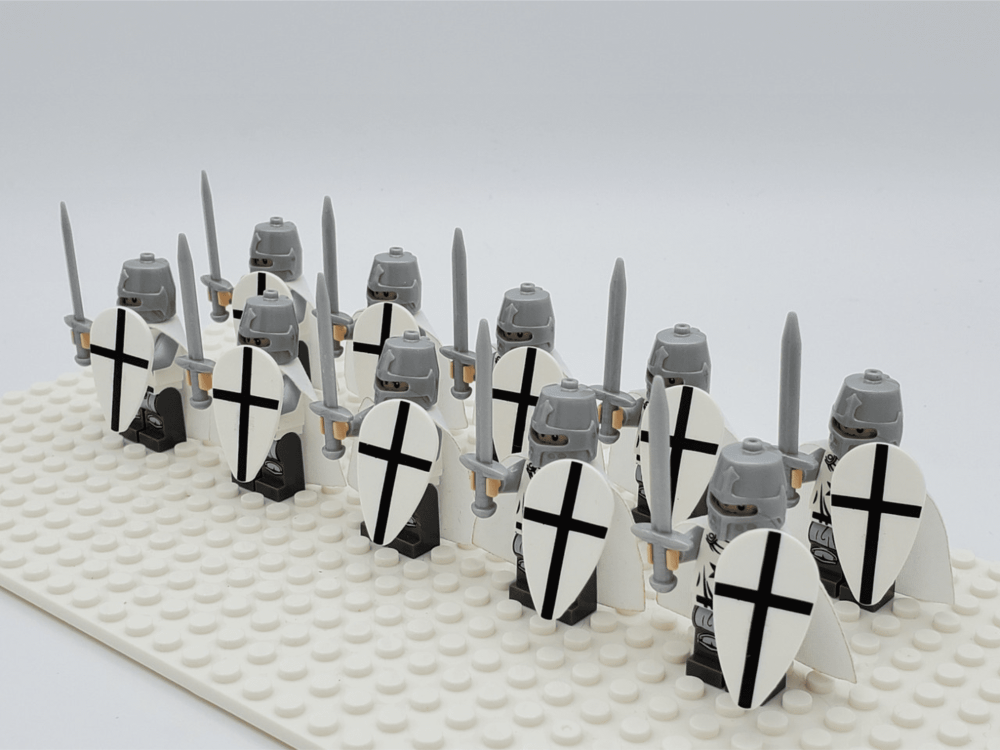 Crusader Knight Block Figures Set of 10pcs