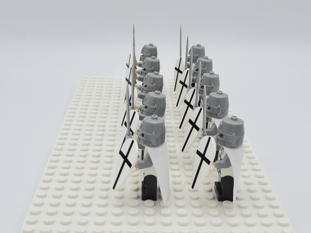 Crusader Knight Block Figures Set of 10pcs