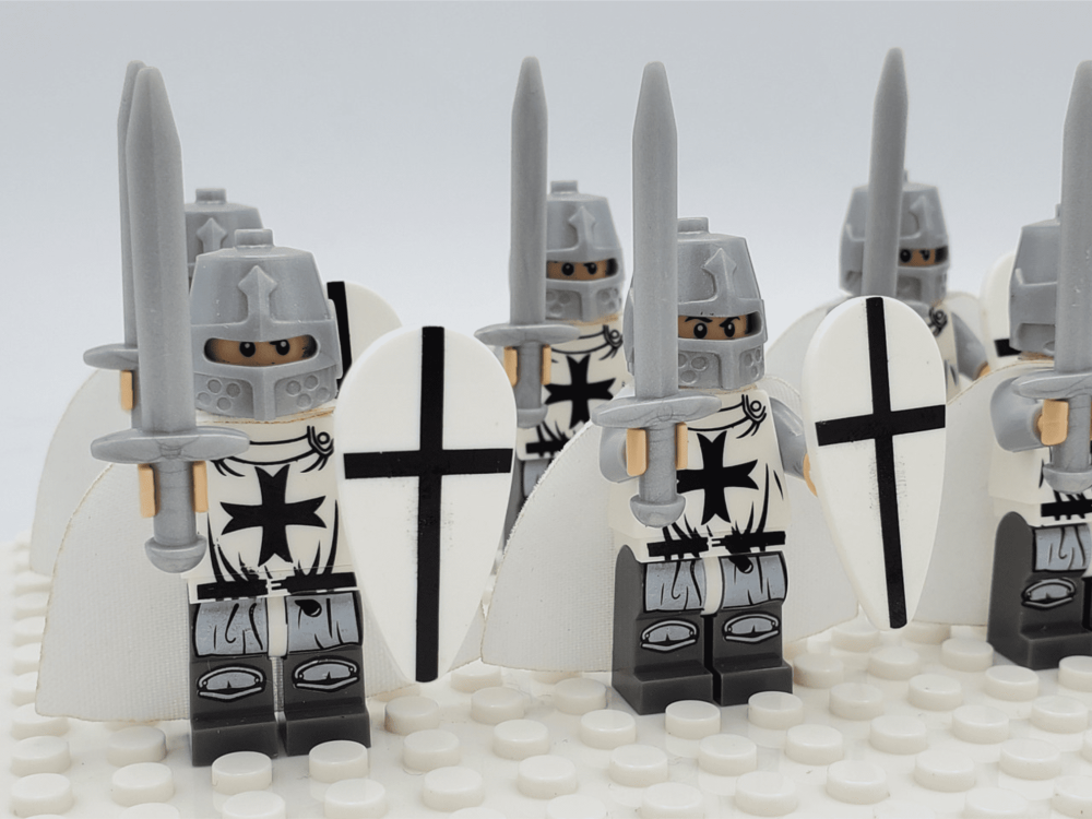 Crusader Knight Block Figures Set of 10pcs