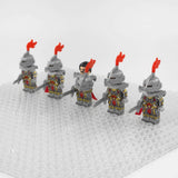 Crusades Holy Roman Empire Free Imperial Knights Block Figures Set of 5pcs