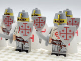 Crusades Holy Sepulchre Knights Block Figures Set of 10pcs