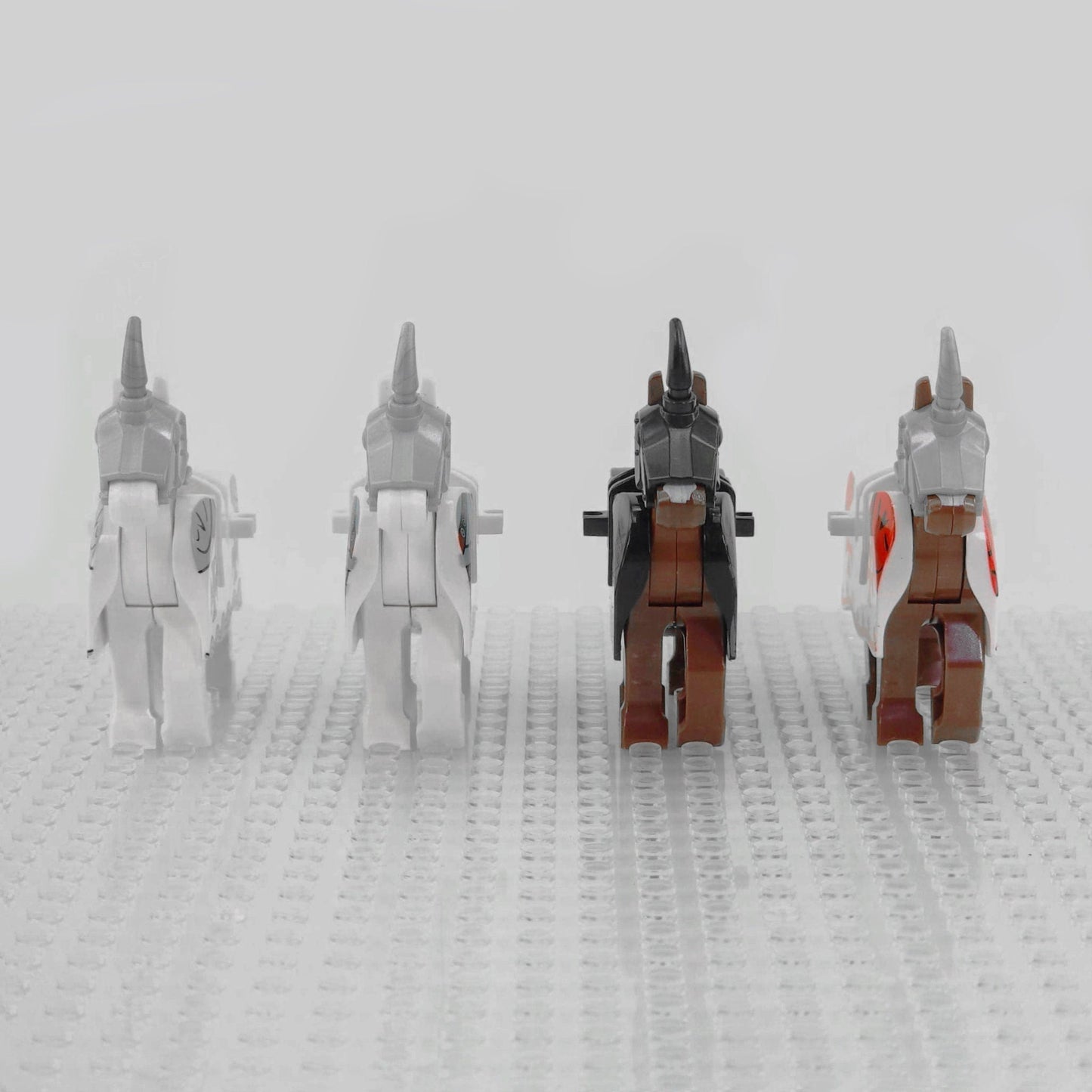Crusades Horses and Mounts Block Figures