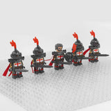 Crusades Knights Templar Elite Swords Block Figures Set of 5pcs