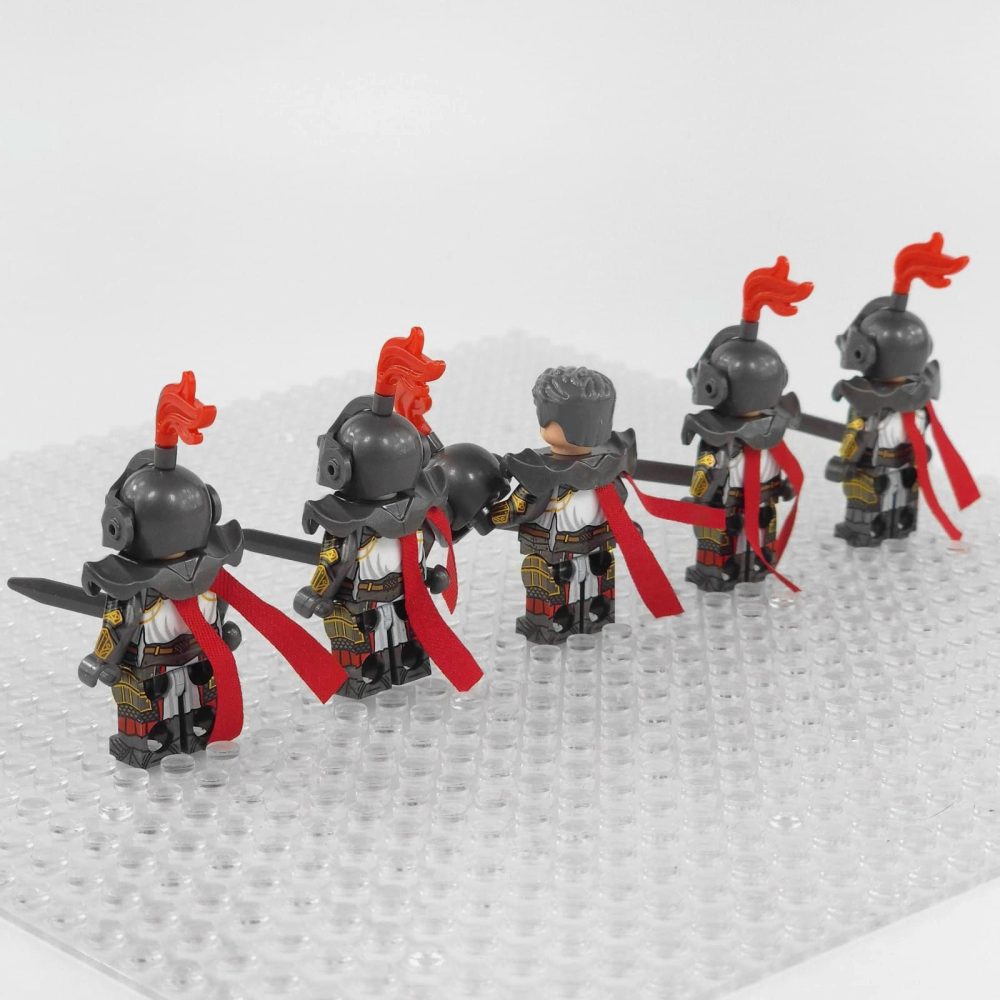 Crusades Knights Templar Elite Swords Block Figures Set of 5pcs