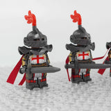 Crusades Knights Templar Elite Swords Block Figures Set of 5pcs