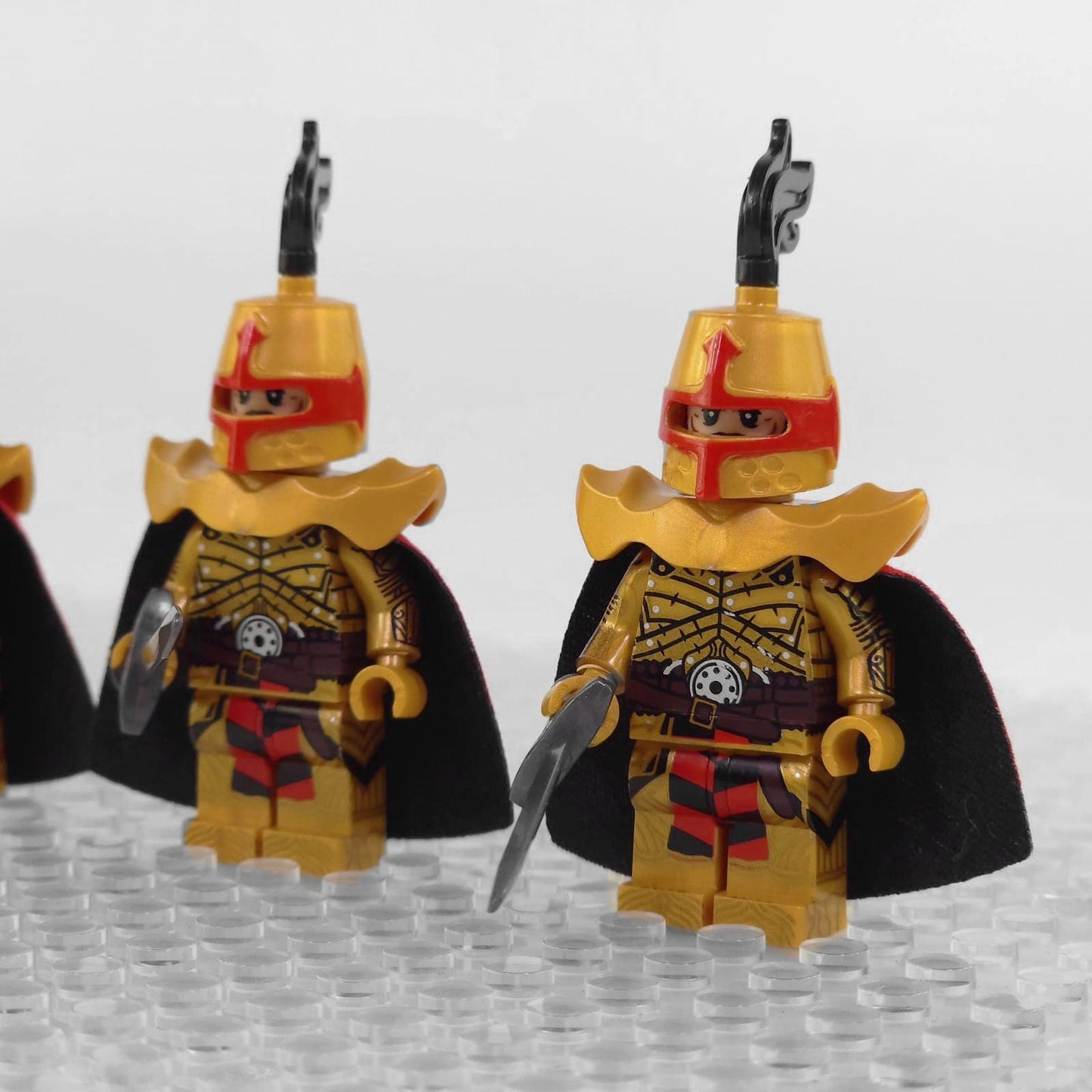 Crusades Knights Templar Golden Knights Block Figures Set of 5pcs