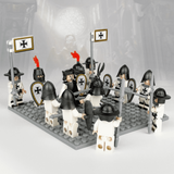 Crusades Teutonic Knights Block Figures Set