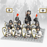 Crusades Teutonic Knights Block Figures Set