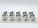 Crusades Teutonic Knights Swords Block Figures Set of 10pcs