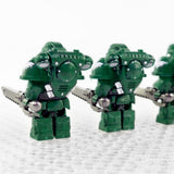 Dark Angels Space Marines Block Figures Set