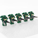 Dark Angels Space Marines Block Figures Set