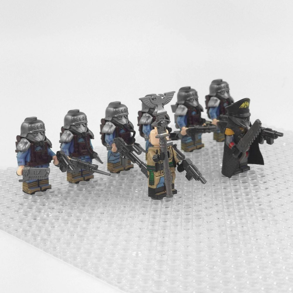 Death Korps of Krieg Veteran Squad Block Figures Set