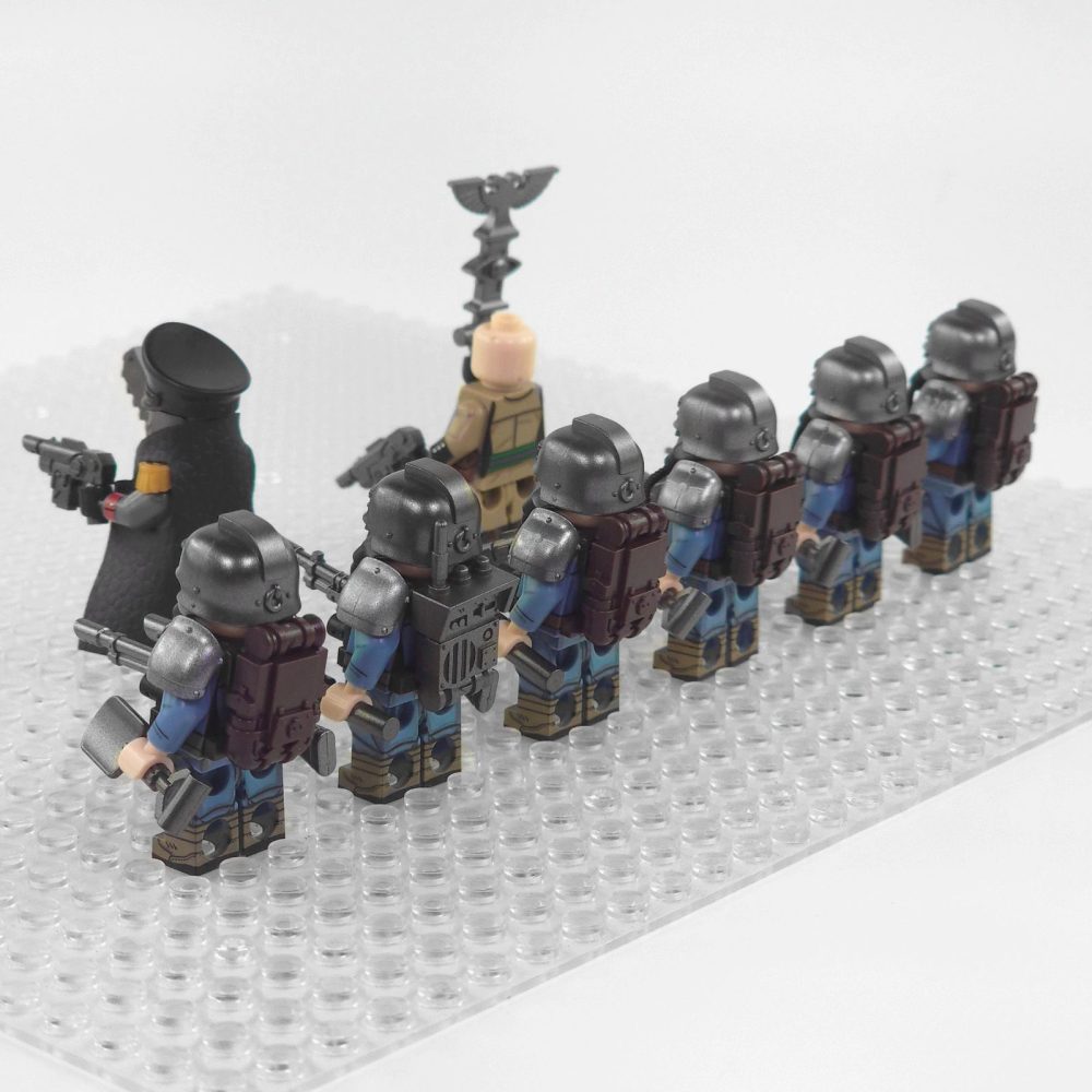 Death Korps of Krieg Veteran Squad Block Figures Set