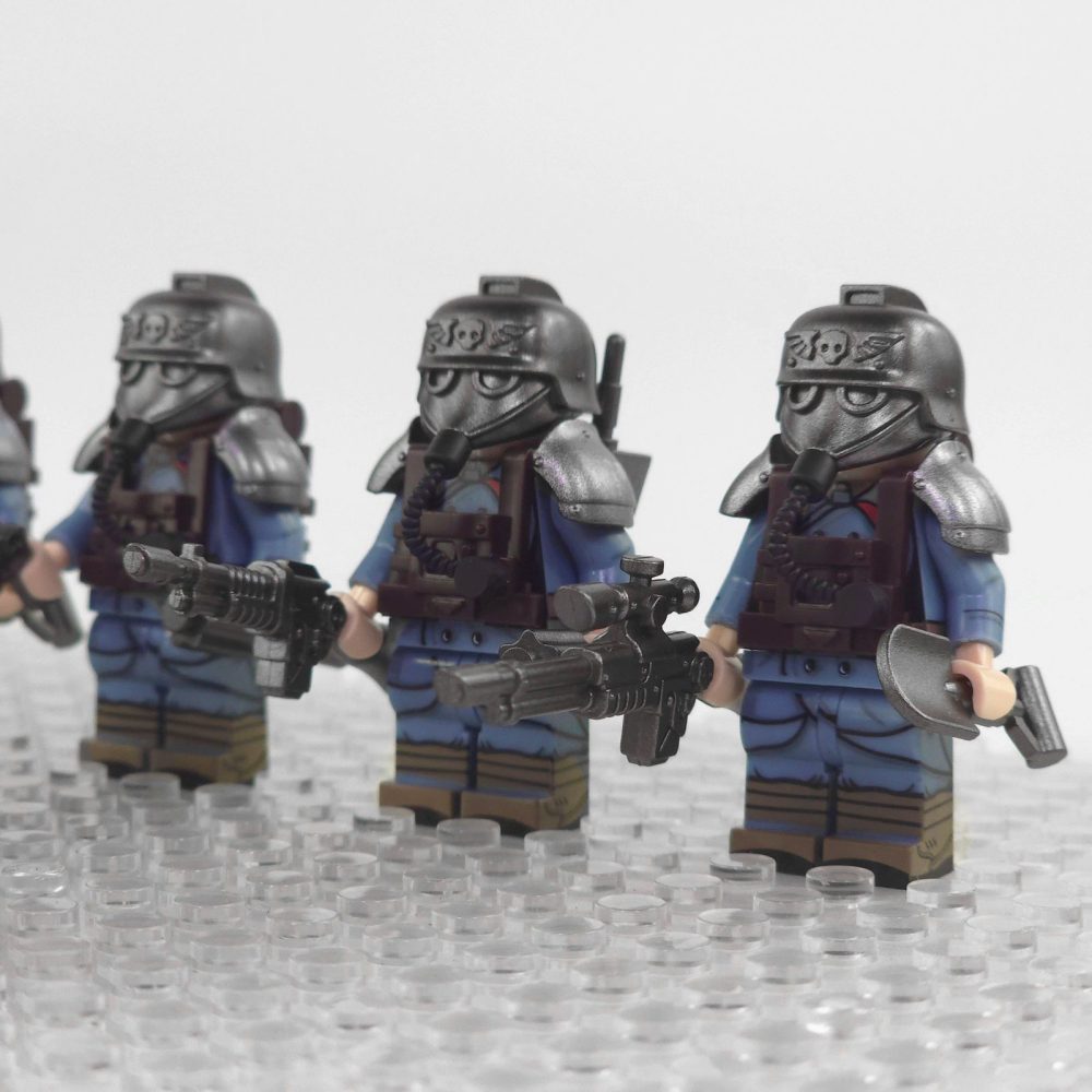 Death Korps of Krieg Veteran Squad Block Figures Set