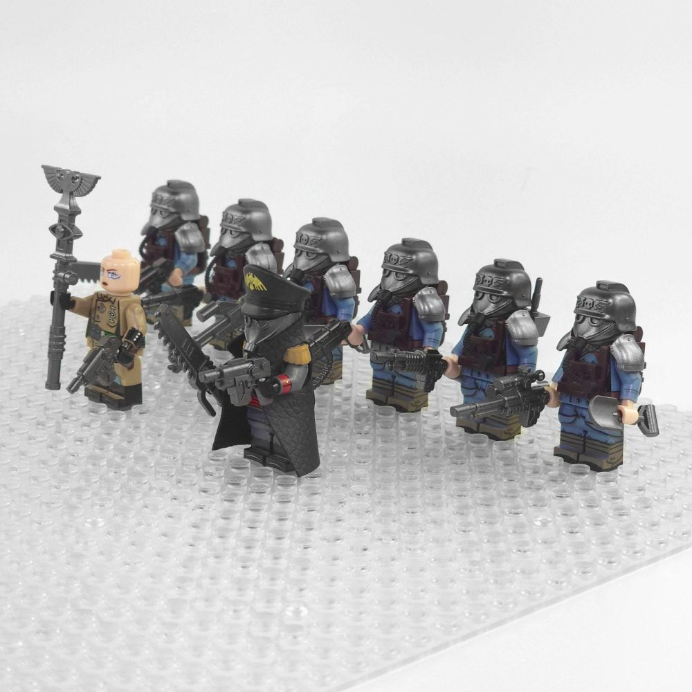 Death Korps of Krieg Veteran Squad Block Figures Set