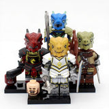 Dragon Clan Warriors Block Figures Set of 4pcs