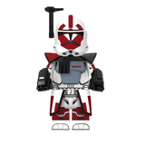 Space War Theme Clone Heroes Captains Leaders & Commanders Block Figures Megalist