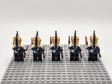 Dutch Dragoon Block Figures Set of 5pcs