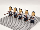 Dutch Dragoon Block Figures Set of 5pcs