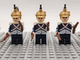 Dutch Dragoon Block Figures Set of 5pcs