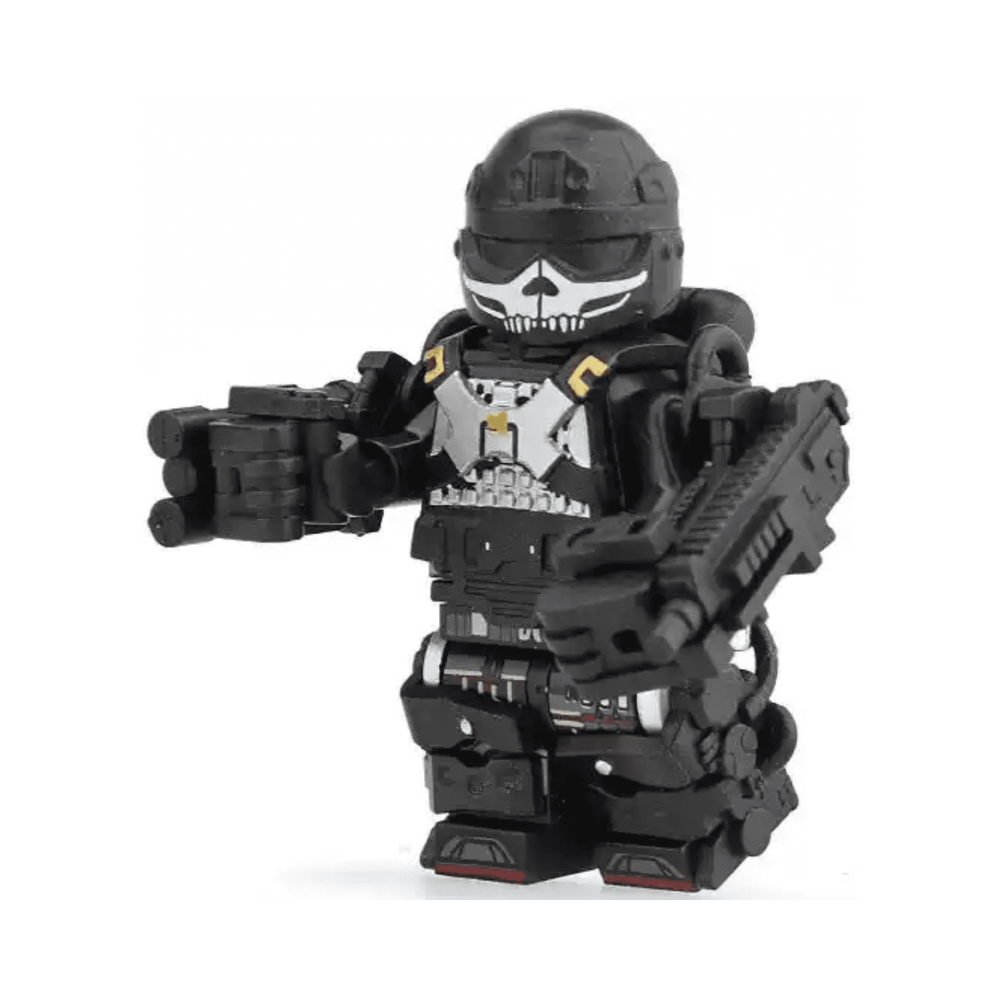 Edge OF Tomorrow Dog Soldier J-Squad Exosuit Block Figures