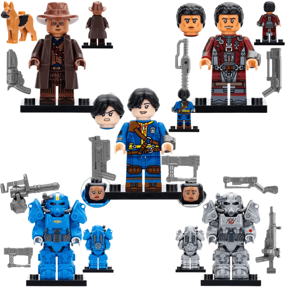 Fallout TV Series Block Figures Set