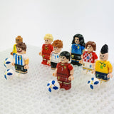 FIFA Football World Cup Block Figures Set of 8pcs 25