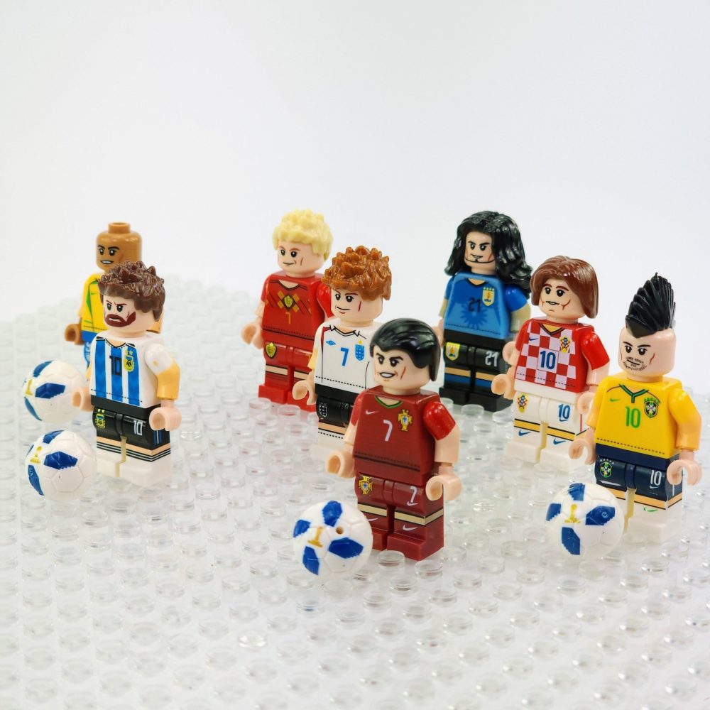 FIFA Football World Cup Block Figures Set of 8pcs 25