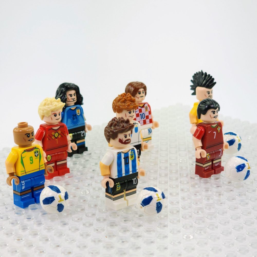 FIFA Football World Cup Block Figures Set of 8pcs 25